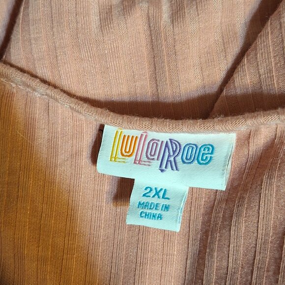 pink shirt lularoe 2xl - Picture 7 of 8